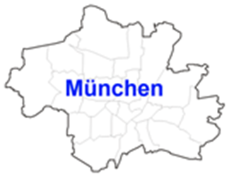 München Allach, Freimann, Milbertshofen, Schwabing, Hasenbergl, Freimann, Moosach, Bogenhausen, Untermenzing, am Hart, Aubing